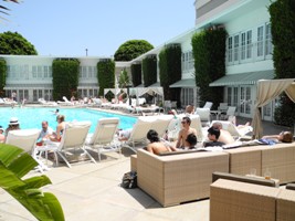 The Pool at the Beverly Hills Hilton