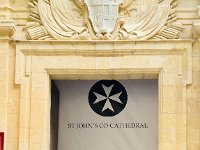 Entrance at St. John's Cathedral - Valletta, Malta