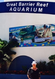 Jeanne at Great Barrier Reef Aquarium