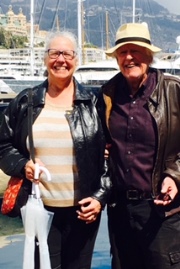 Gary and Jeanne in Monte Carlo, Casino in Background