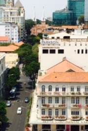 View of Dong Khoi Street from Caravelle Rooftop